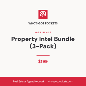 Property Intel Bundle (3-Pack) — Who's Got Pockets
