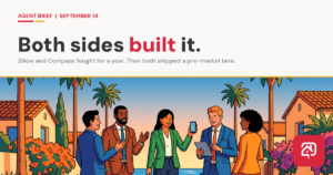 Agent Brief hero — both sides built it